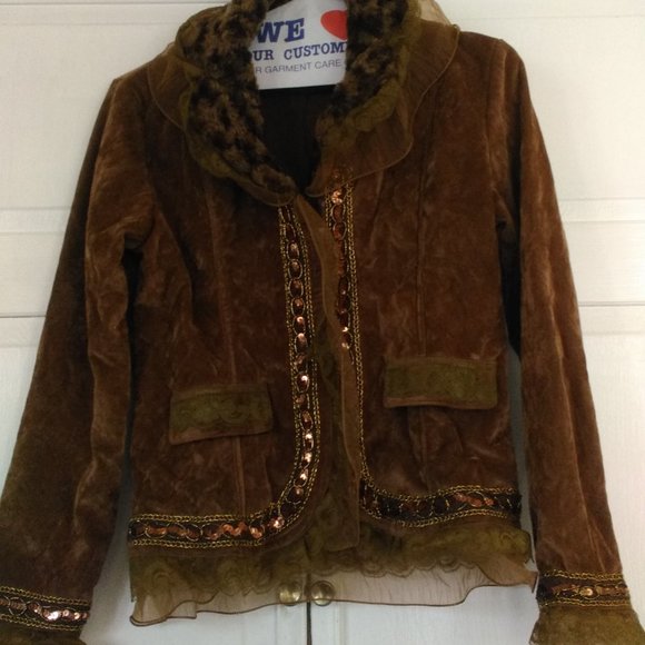 Pirate Short Jacket by Silver Kiss - Picture 1 of 7